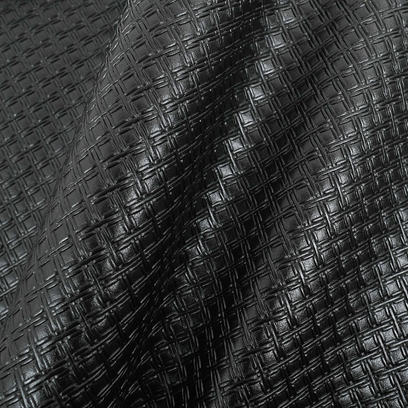 Black Faux Leather - Dante - Maison Klem